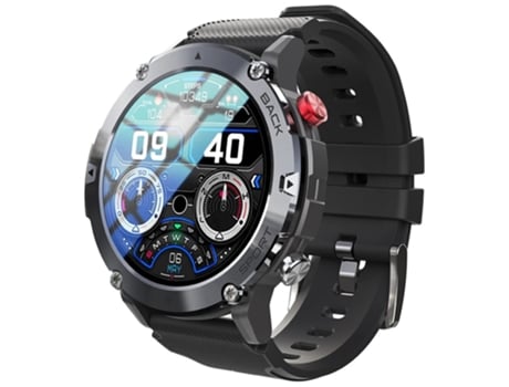 Reloj inteligente resistente C21 para hombre, resistente al agua hasta 3ATM, rastreador de Fitness deportivo, reloj inteligente con llamada Bluetoo...