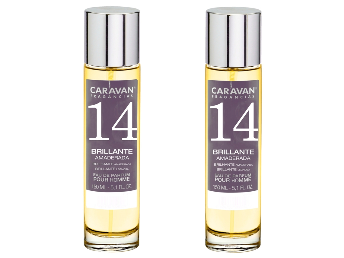 Set de 2 CARAVAN perfume de hombre nº14 - 150ml