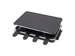 Parrilla eléctrica, revestimiento antiadherente, diseño de sobremesa, color negro OEM