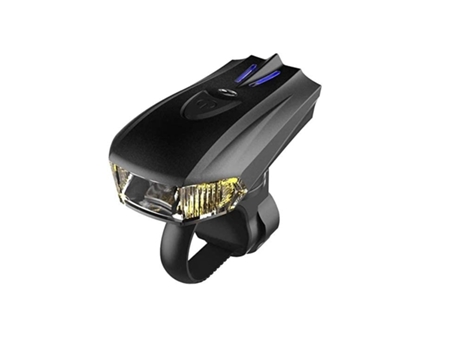 Faros delanteros de bicicleta recargables, luz nocturna, anticaída, impermeables, de alta intensidad, para bicicleta de montaña, D-Black ENZONS