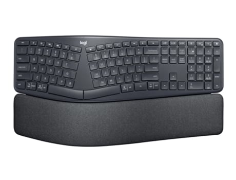 Logitech Ergo K860 For Business Teclado Rf Wireless + Bluetooth Espanhol Grafite