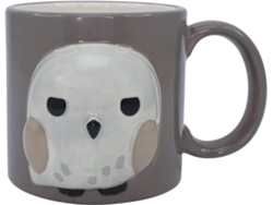 Caneca Hedwig Hogwarts Is My Home Kawaii Harry Potter Cerâmica 350 Ml