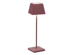 Lámpara de mesa LED Siesta coral IP54 portátil y recargable ROSSINI ILLUMINAZIONE