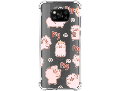 Carcasa Xiaomi POCO X3 NFC / X3 Pro TUMUNDOSMARTPHONE Cerdos Multicolor