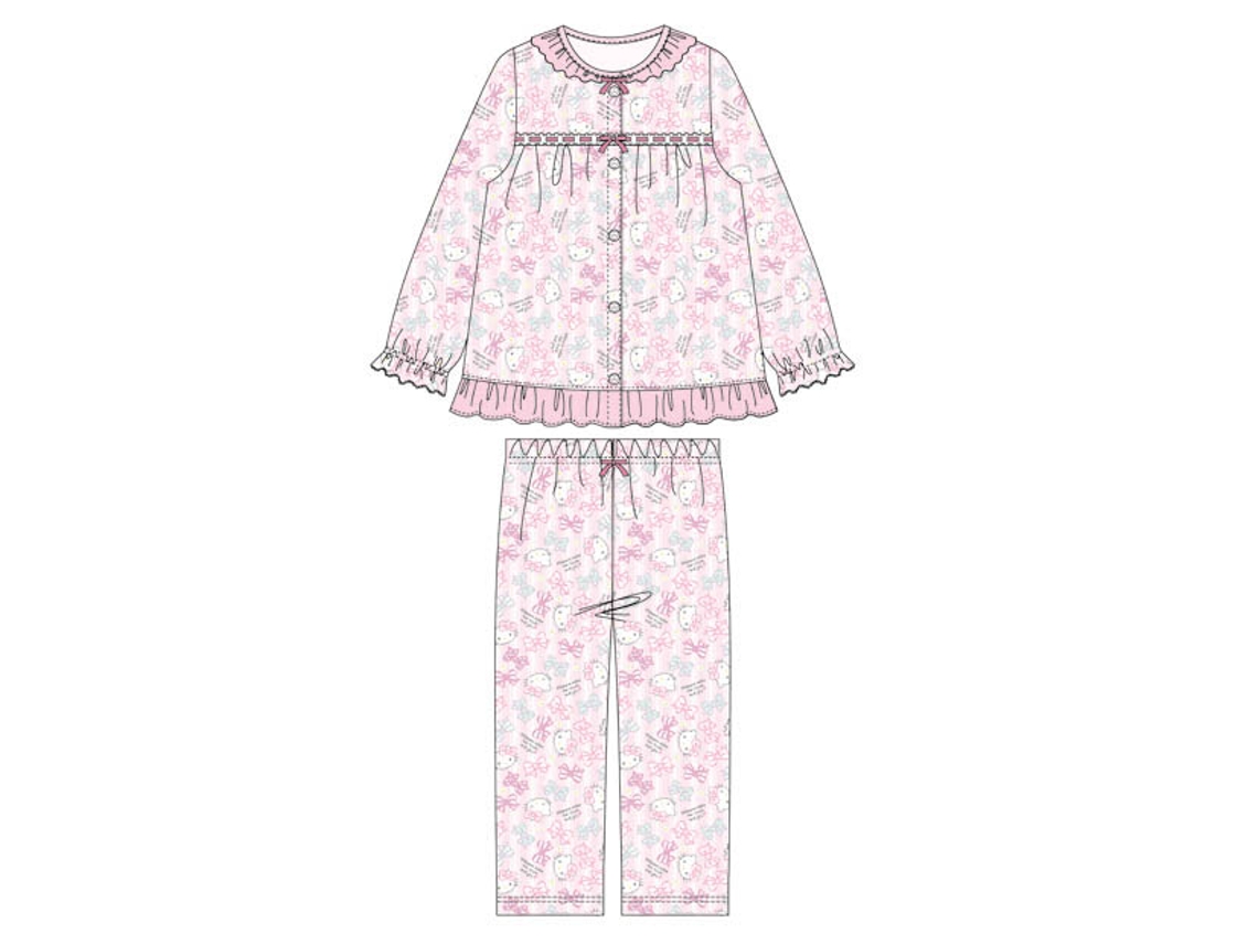 Pijama infantil Hello Kitty 3/4 años