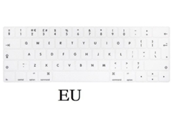 Protectores de teclado para MacBook, película de silicona impermeable Everley891
