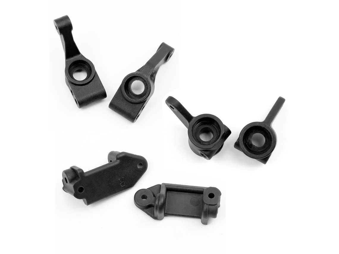 Repuestos y mejoras para coches RC: Nudos de dirección, puerto C, bloqueo de rueda trasera para Trax4 Slash 2wd Vxl