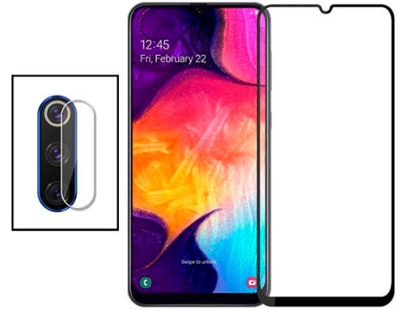 Kit Protector de Cámara Trasera Huawei Y6P PHONECARE y Cristal Templado 5D Full Cover