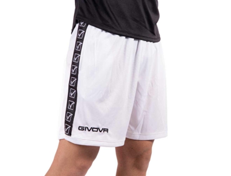 Pantalones para Hombre GIVOVA Poly Band Blanco para Fútbol (XXXL)