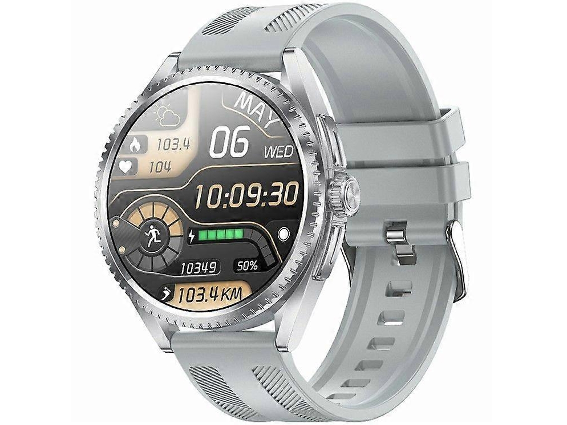 Reloj inteligente con llamadas Bluetooth, rastreador de actividad física, monitor de salud, reloj inteligente, correa de silicona Ly Ebike