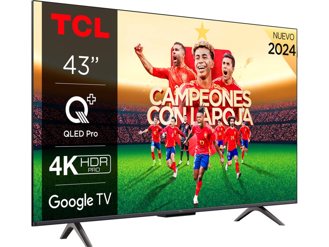 TV TCL 43C655 (QLED - 43'' - 109 cm - 4K Ultra HD - Smart TV)