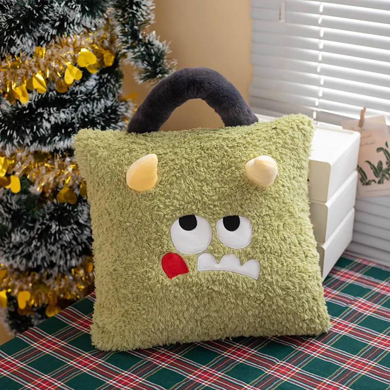 (pequeño Monstruo 40cm) Almohada Para Adultos, Cojín, Cojín De Asiento, Cojín De Respaldo, Navidad