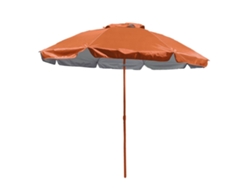 Sombrilla Marbueno D220 cm de acero y nailon para jardín y playa - Marbueno Verano