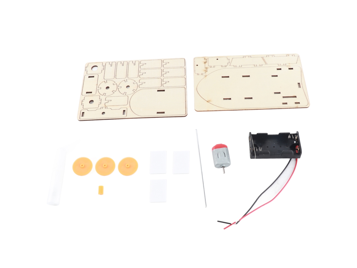 Kit De Montaje De Barco De Madera 3d, Barco De Vapor De Paletas, Juguete Científico Educativo Para Niños Y Adultos.