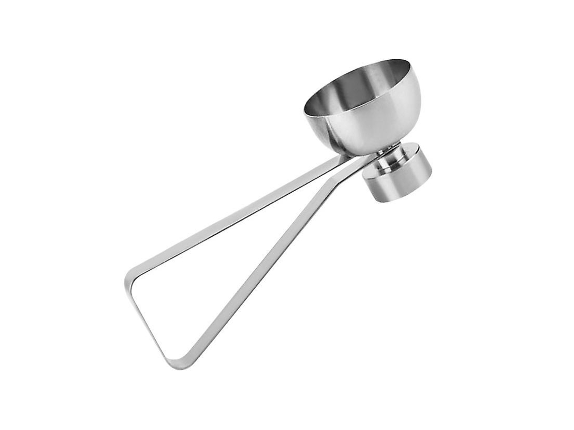 Herramienta para quitar cáscaras de huevo, abridor de cáscaras de huevo, separador de huevos duros Rosewell (3 piezas, plateado)