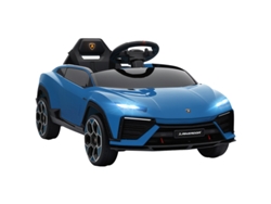 Coche Eléctrico De 12 V Con Mando A Distancia De 2,4 Ghz, 2 Motores, Led Azul Con Música, 102 X 49 X 43 Cm.
