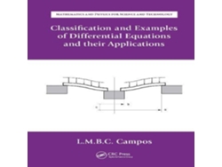 Libro Classification and Examples of Differential Equations and their Applications de Braga Da Costa Campos e Luis Manuel (Inglés)