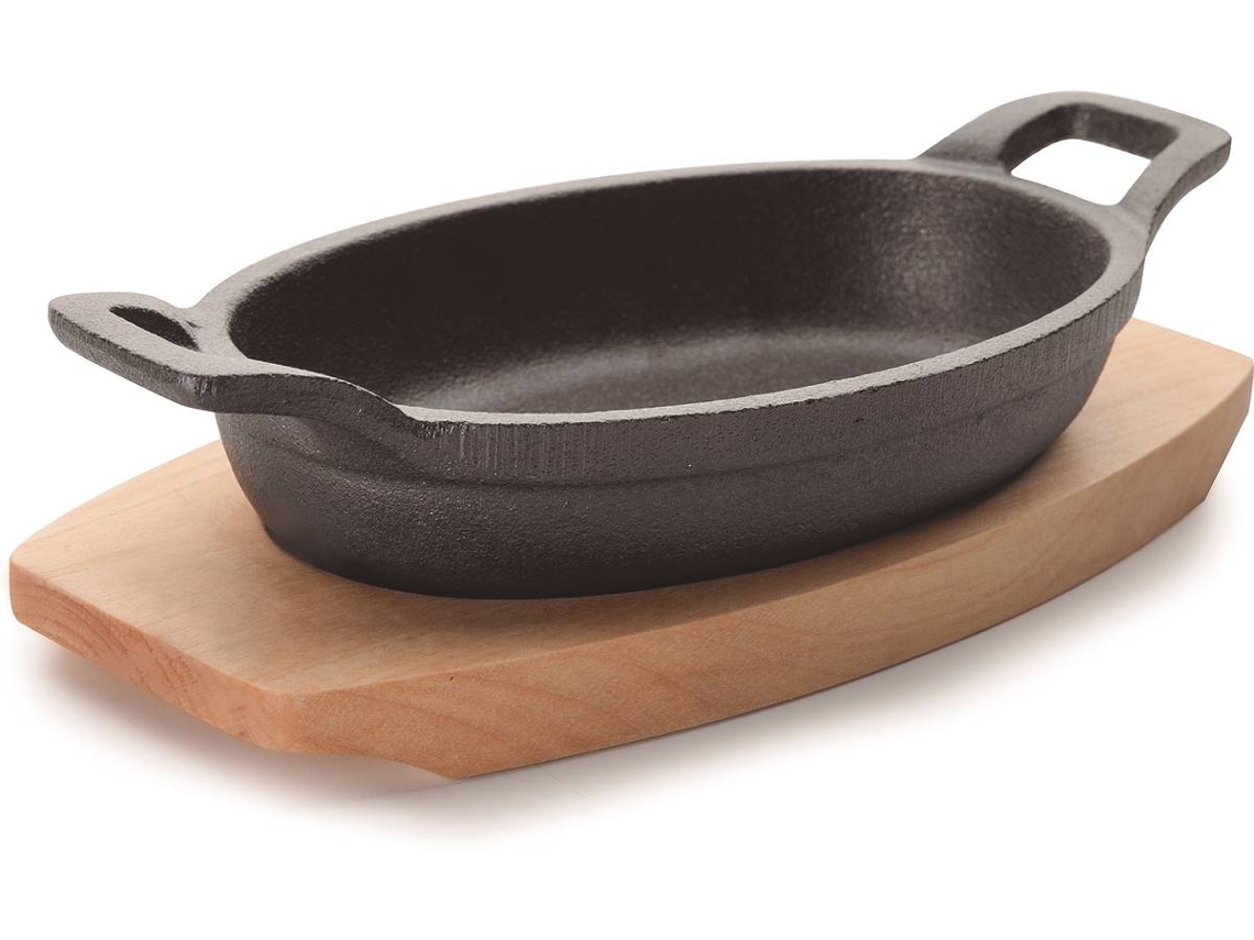 Plato para Tartas LACOR Magma (Hierro - 20,5x10x6 cm - 1 Und)
