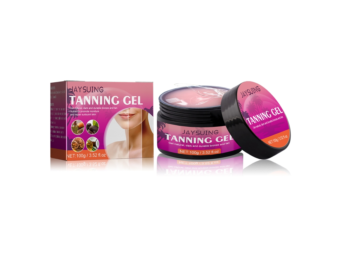 Gel autobronceador Jaysuing - Hidratante y reparador para después del sol.