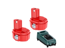 Batería de repuesto NiMH, 14,4 V, capacidad de 3500 mAh, juego de cargadores OEM de 2 x 3,5 Ah