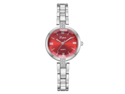 Reloj De Pulsera Sl28 Con Movimiento De Cuarzo, Fecha Y Doble Calendario, Brazalete De Acero.