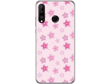 Carcasa Huawei P30 Lite TUMUNDOSMARTPHONE Flores Multicolor
