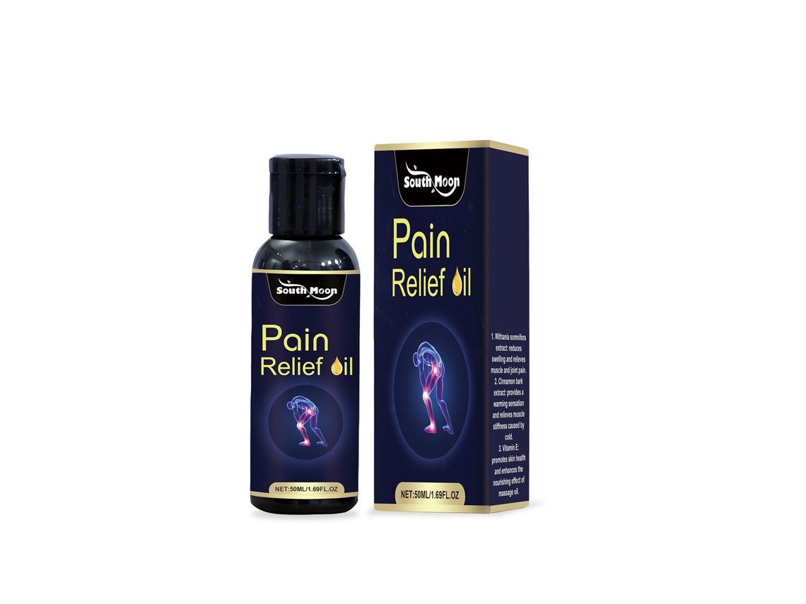 Aceite de masaje para aliviar las molestias en el cuello, los hombros y la espalda, a la vez que hidrata.