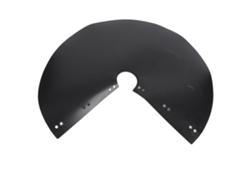 Aleta Deflectora Profesional Para Ardillas, Acero Galvanizado, Previene Robos, Comedero Para Pájaros, Color Negro.