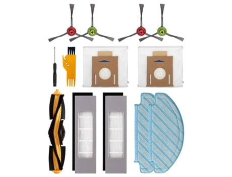 Substituição do kit de acessórios para ecovacs deebot ozmo t8 aivi t8