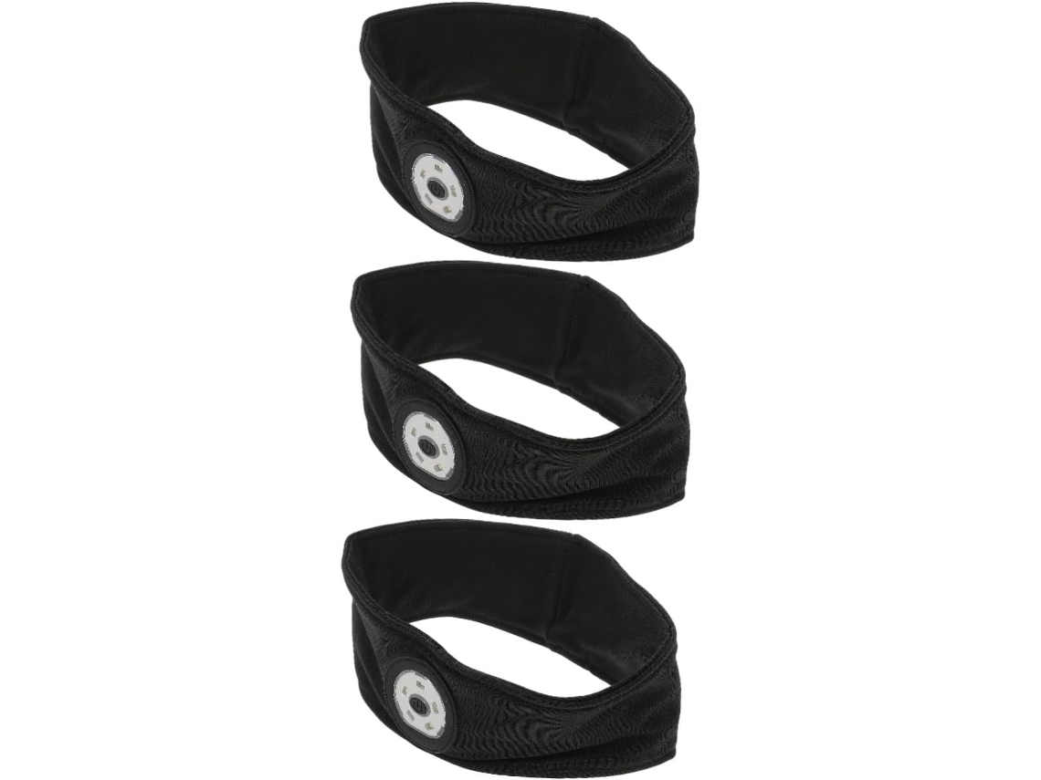 Set de 6 diademas LED unisex recargables para correr, actividades físicas y paseos nocturnos - Vayotoy
