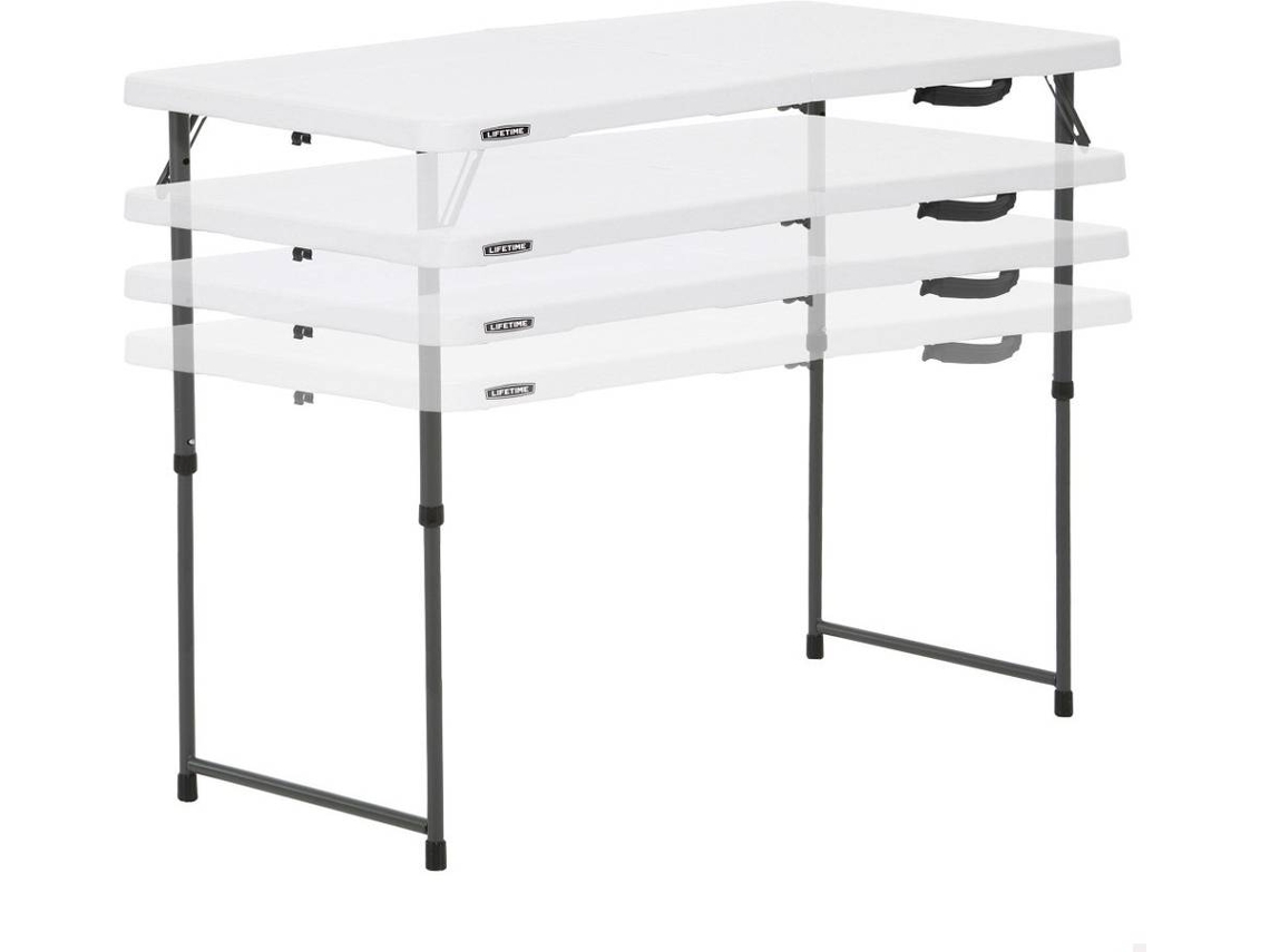 Mesa LIFETIME Multiusos (122x61x60/74/90 cm)