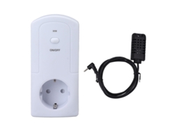 Enchufe Con Termostato Inalámbrico Wi-fi Para Control De Temperatura, Calefacción, Refrigeración Y Humidificación.