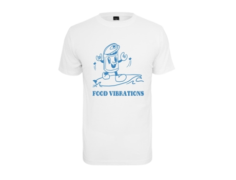 Camiseta para Hombre MISTER TEE (XXL - Algodón - Blanco)