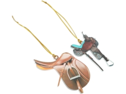 Juego de 2 colgantes acrílicos de caballos para decorar el espejo retrovisor del coche, caballos del oeste americano, GOKOCO