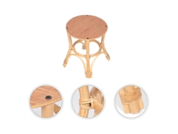 1 soporte para maceta de tejido de ratán. ALLINLESS