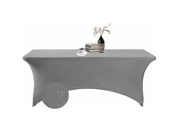 KOFIHETY Mantel Cuadrado - Gris - 6FT (183X76X76CM)