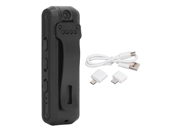 Cámara Portátil Giratoria De 180° Con Sistema Antichoque Y Grabadora Automática Para Oficina Y Almacén.