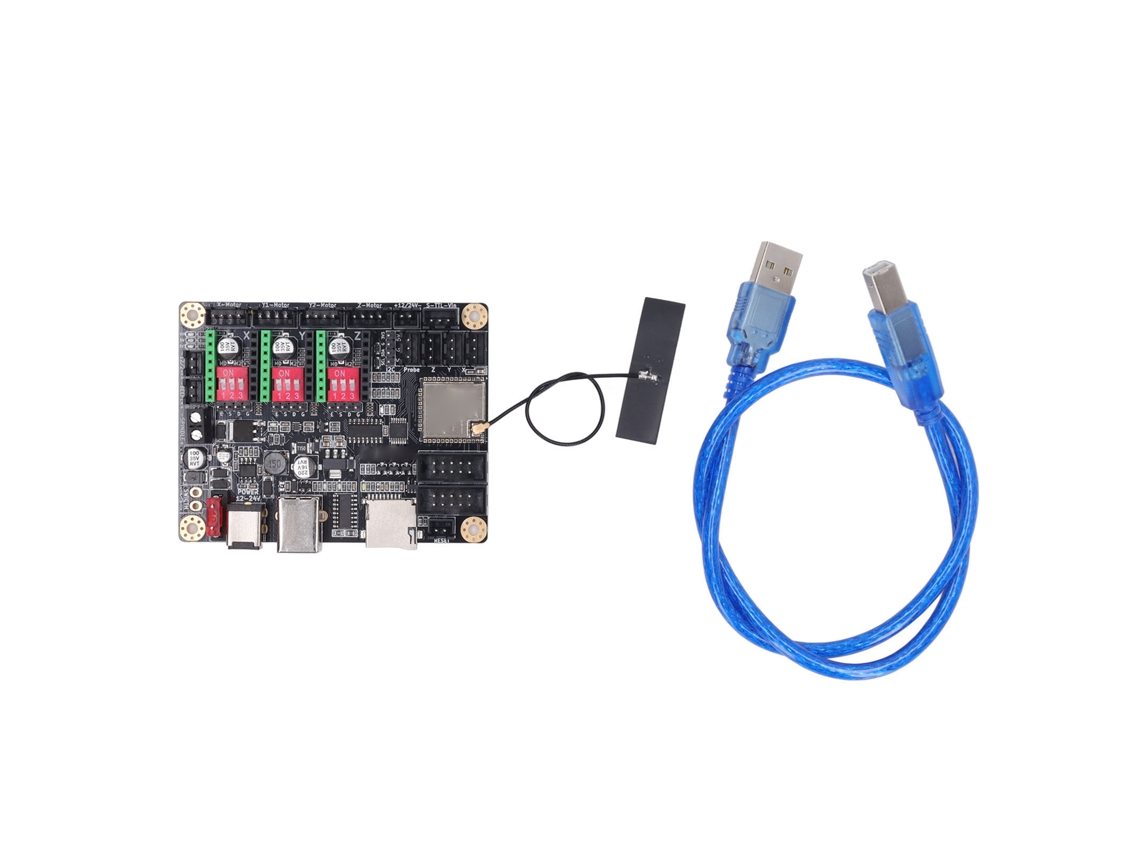 Placa De Control Mks Dlc32 V2.1 Para Grabadora Láser De 32 Bits Con Control Wi-fi Sin Conexión.