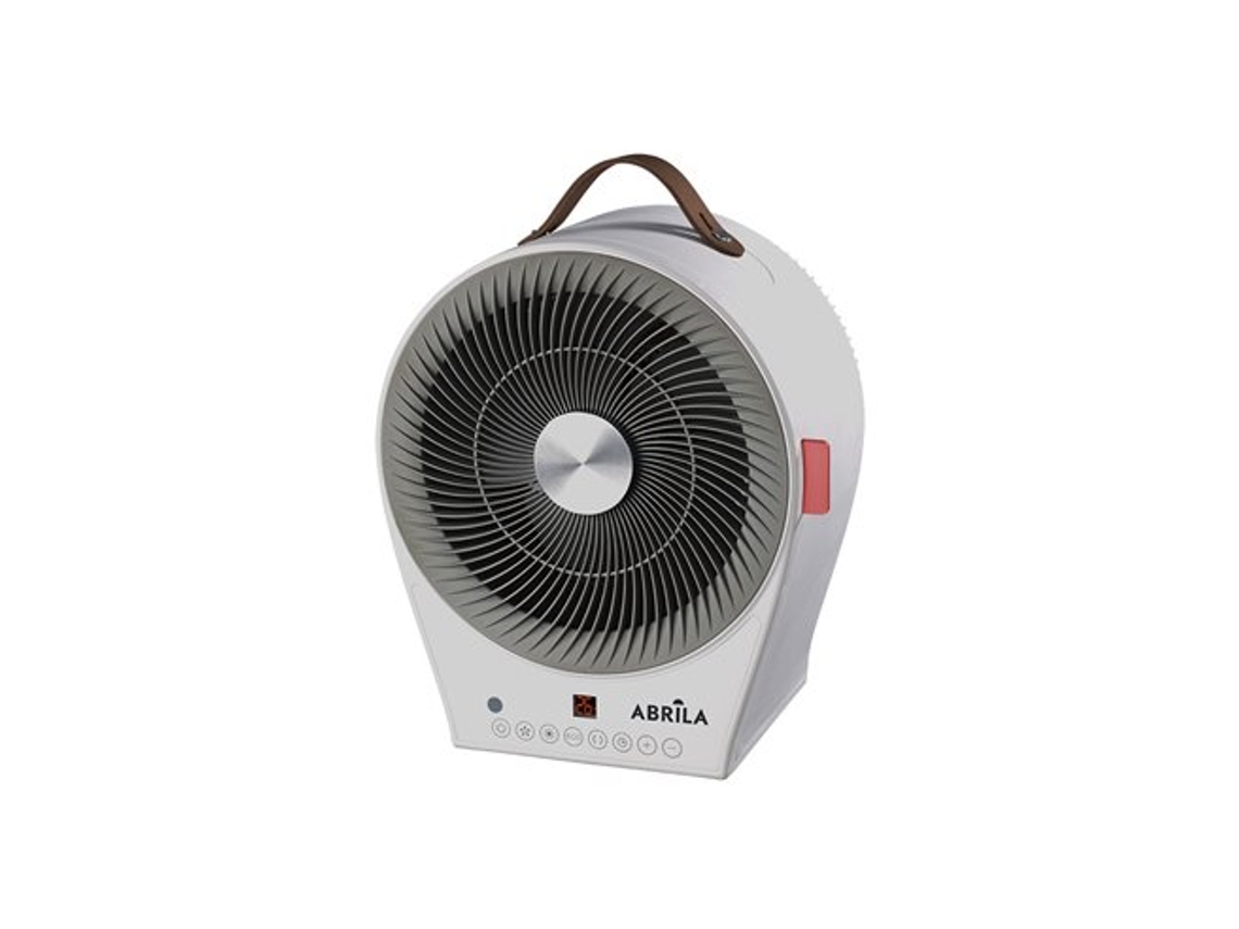 Termoventilador Eléctrico 2 En 1 Maraja Blanco/gris 2000w 2 Potencias 4 Funciones Display Temporizador (32x27x21cm)