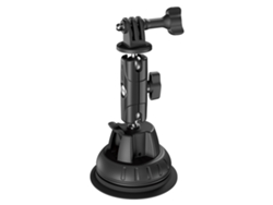 Soporte con ventosa para GoPro y DJI Osmo Pocket 3, soporte para cámara de coche, soporte para parabrisas y cámara de salpicadero.
