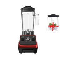 Licuadora para batidos, 1800 W de alta potencia, sin BPA, jarra doble, G5001 roja, UE Stekker OEM