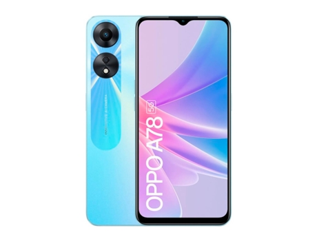 Smartphone OPPO A78 5G (6.56'' - 4 GB - 128 GB - Azul)