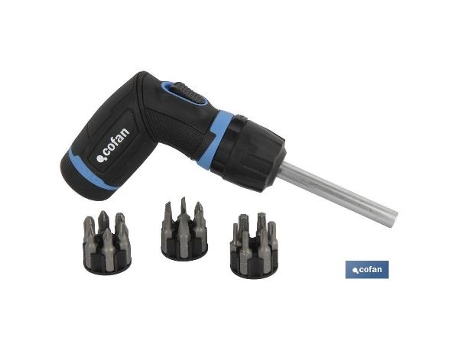 Set destorn. carraca t 19 pcs converter 5:1 veloc.