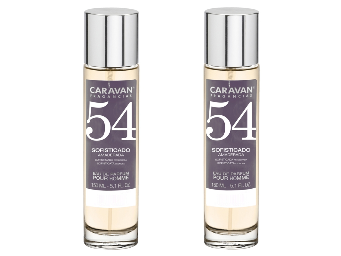 Set de 2 perfume de hombre nº54 150ml CARAVAN