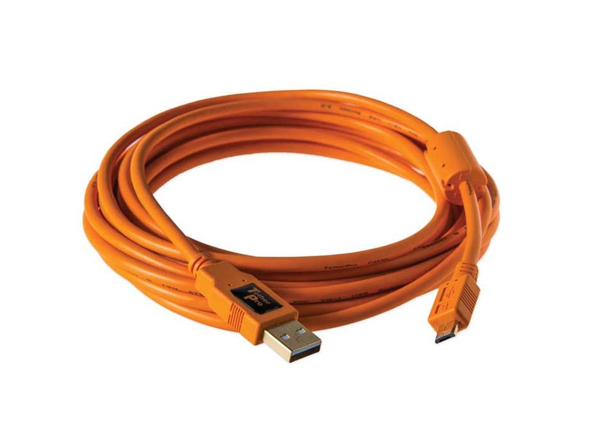 Cable de Datos TetherTools (USB - USB - 4.6 m m - Naranja)