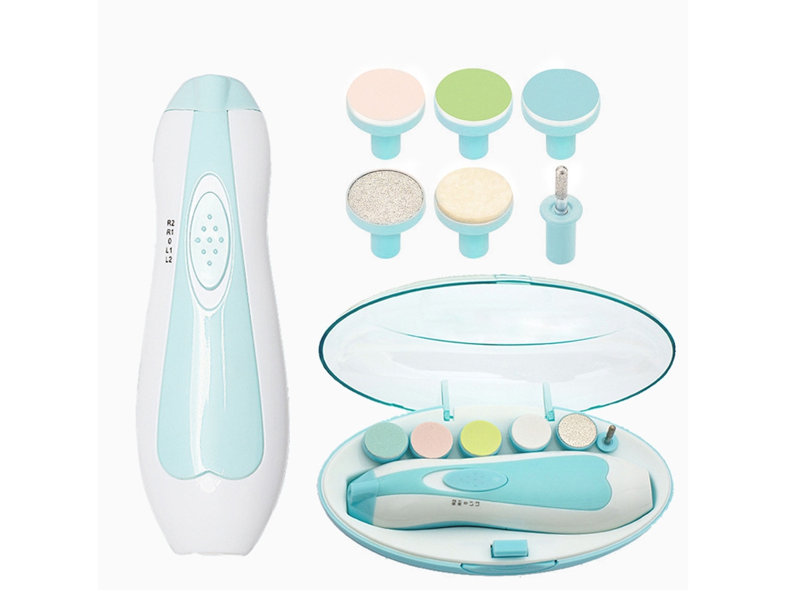 Cortaúñas eléctrico, pinzas, lima de manicura, funcionamiento silencioso, ideal para bebés, niños, madres y jóvenes, manicura segura - STELASPLEN