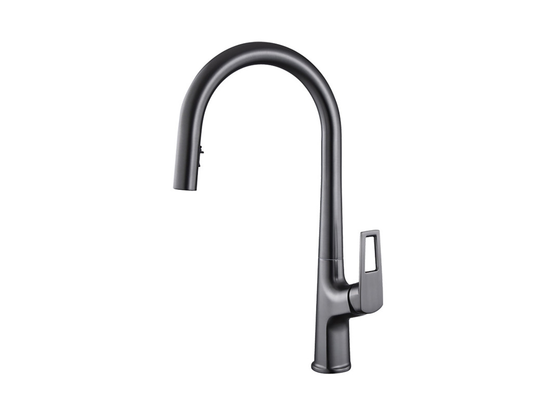 Grifo De Cocina Sailuo Lh-2255 | Grifo Monomando De Dos Vías Con Cabezal Extraíble Y Giro 360º