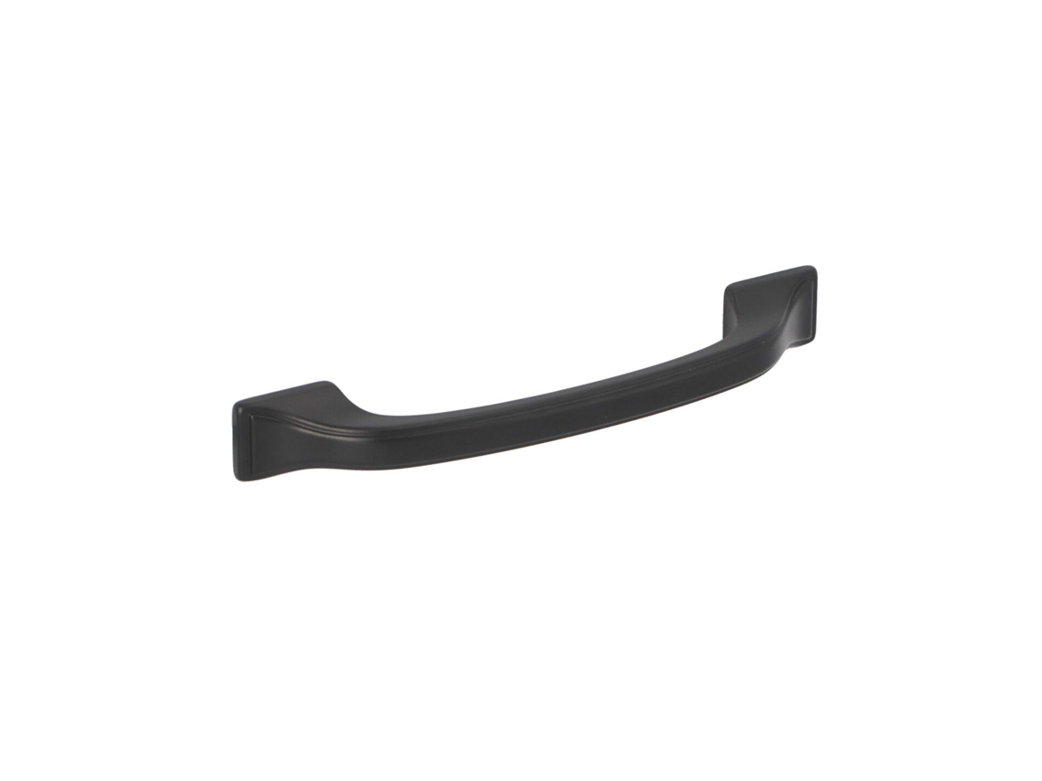 Tirador para mueble Aleación de zinc. Estilo clásico. Distancia entre ejes 96. Barniz negro mate HARDWAREXCHANGE