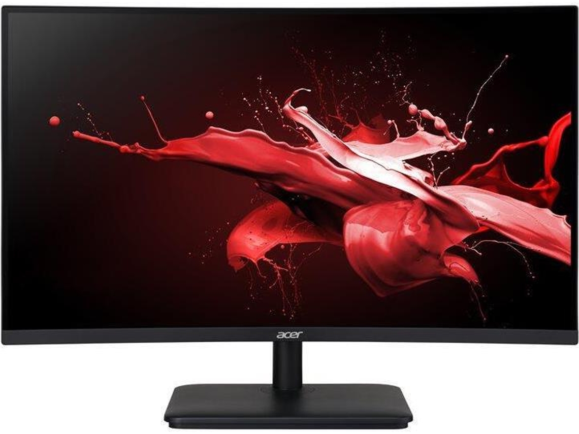 Monitor curvo para juegos Nitro ED270x2 de 68,6 cm Full HD, panel VA, HDMI, DisplayPort, 1 ms, 240 Hz, Acer Energy (27 pulgadas)