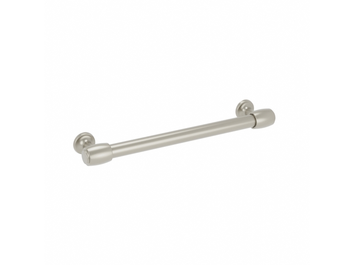 Juego de 25 tiradores para muebles Zamac, 192 mm, niquelados galvanizados, HARDWAREXCHANGE